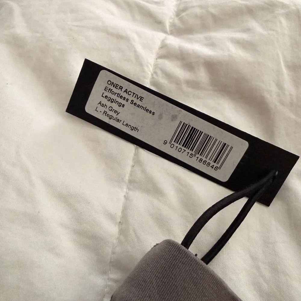 Oner Active effortless seamless leggings ash grey regular length - Picture 4 of 4